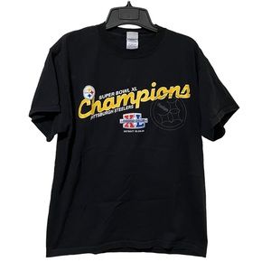 Pittsburgh Steelers Super Bowl XL Champions Double Sided Tee 2006